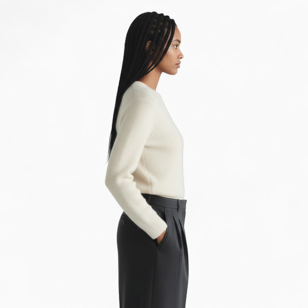 MIA Soft Cashmere Mock Neck Sweater