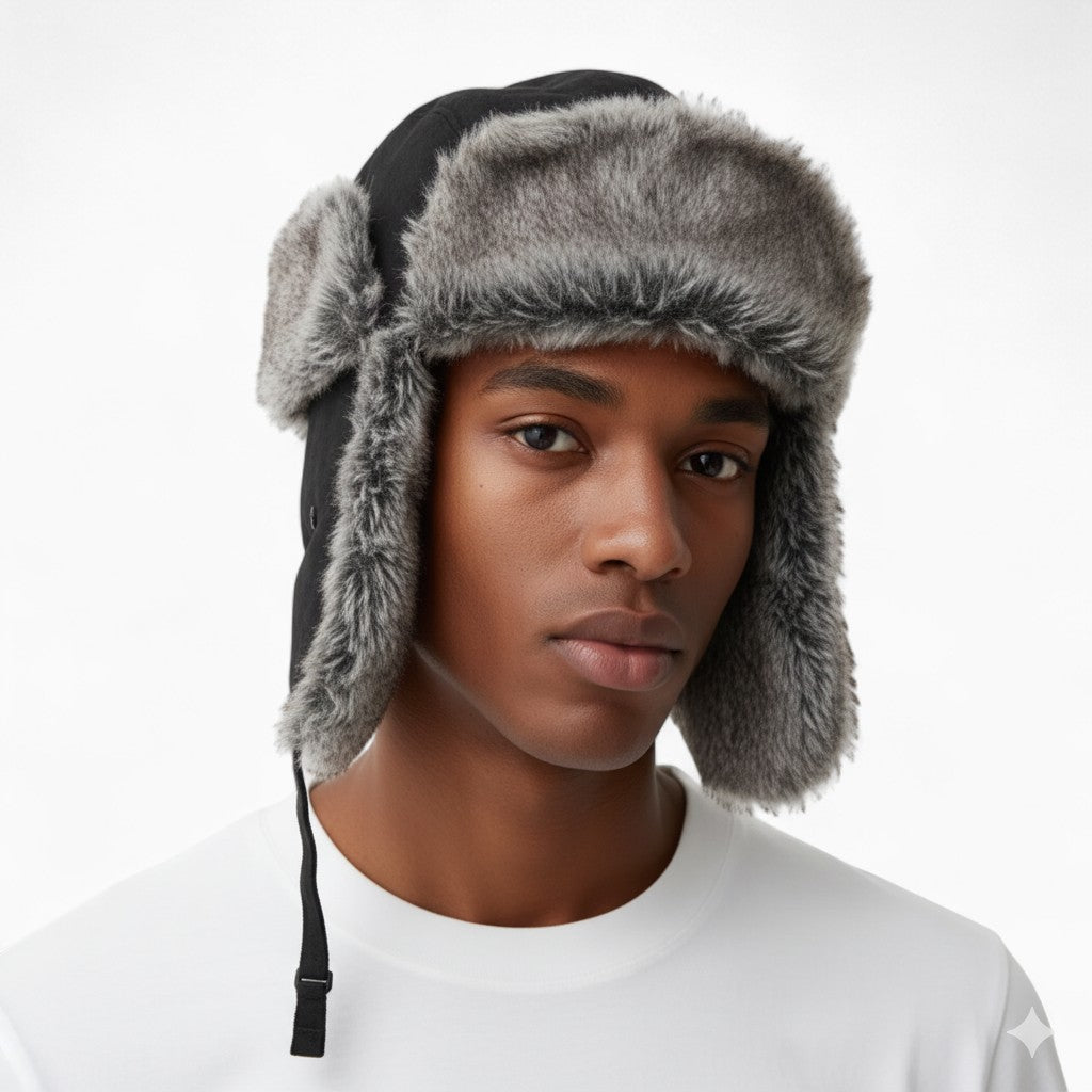 Faux Fur Trapper Hat