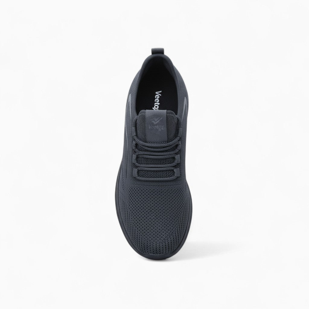 LEO Lace-Up Fabric Trainers