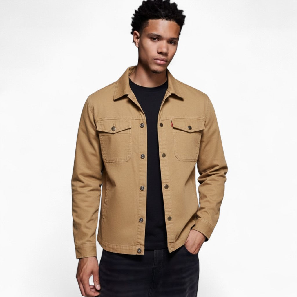 JONATHAN  Loose Cotton Jacket
