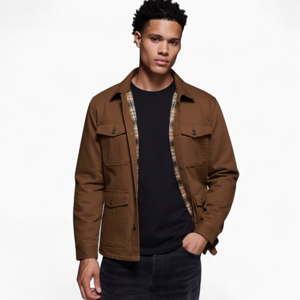 JONATHAN  Loose Cotton Jacket