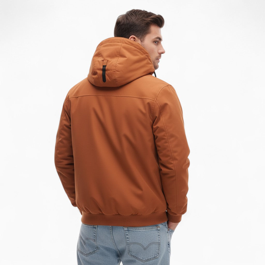 MATHIEU Hooded Zipper Jacket