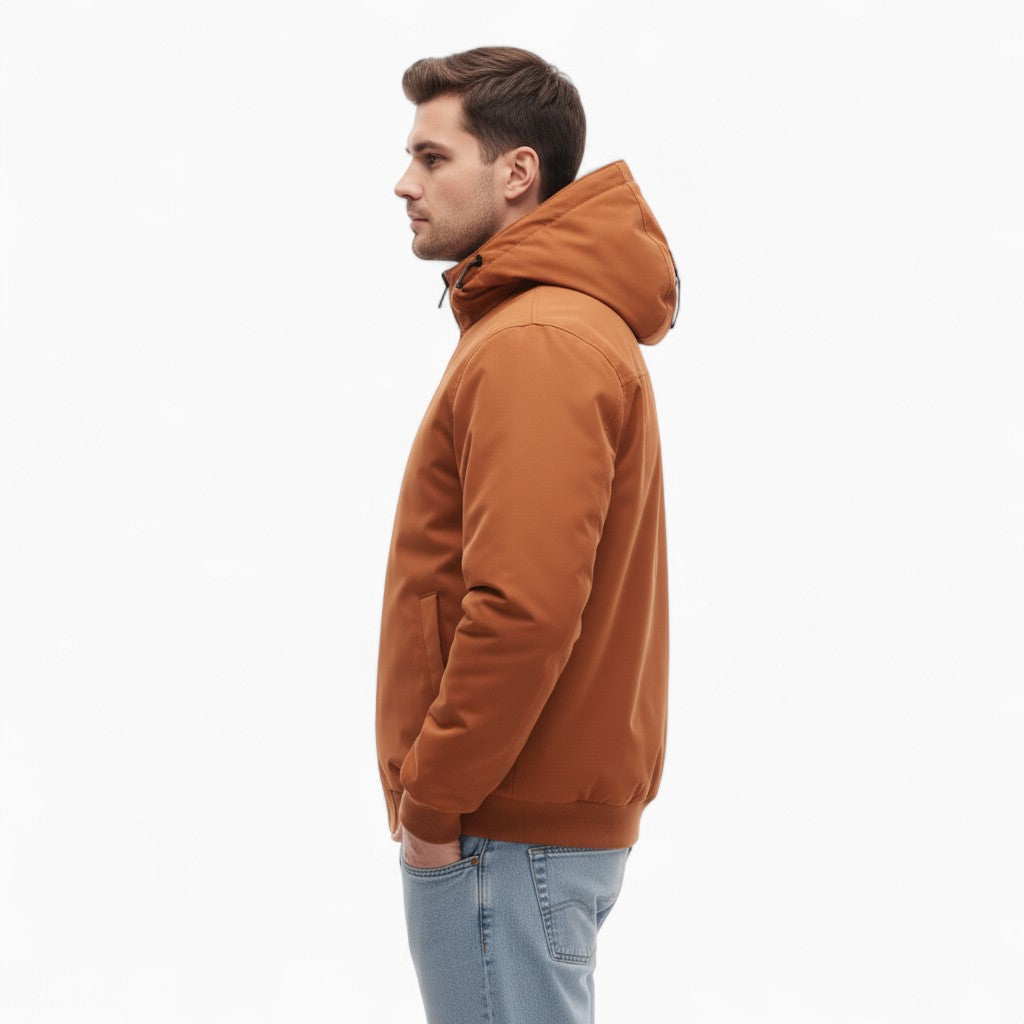 MATHIEU Hooded Zipper Jacket