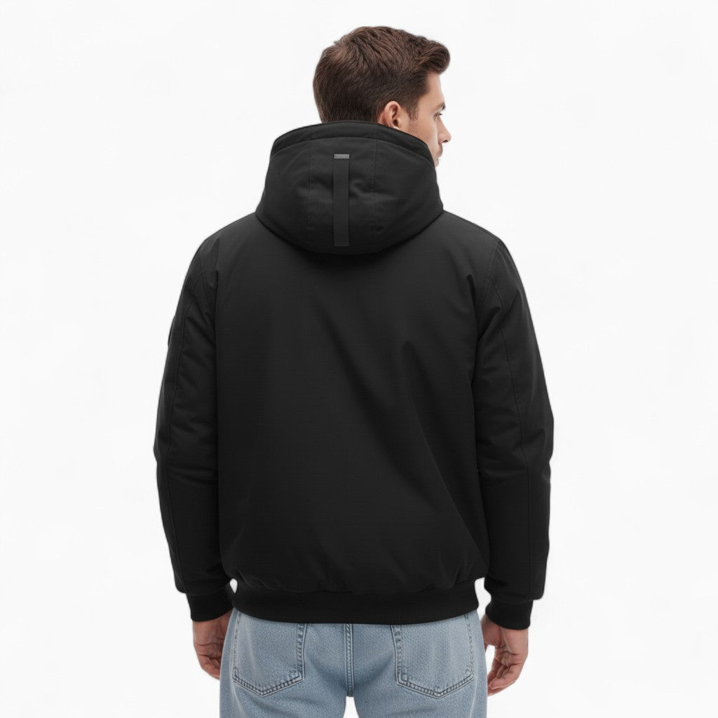 MATHIEU Hooded Zipper Jacket
