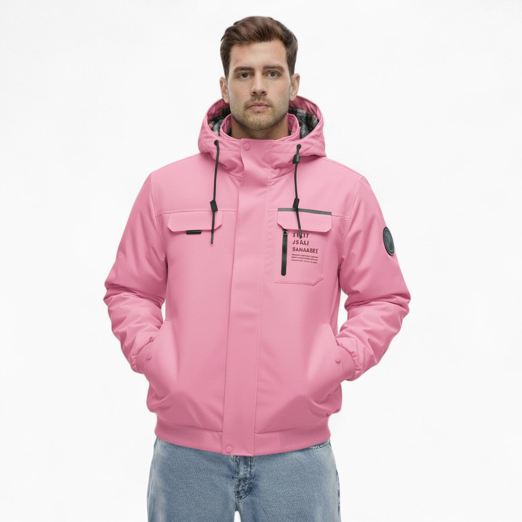 MATHIEU Hooded Zipper Jacket