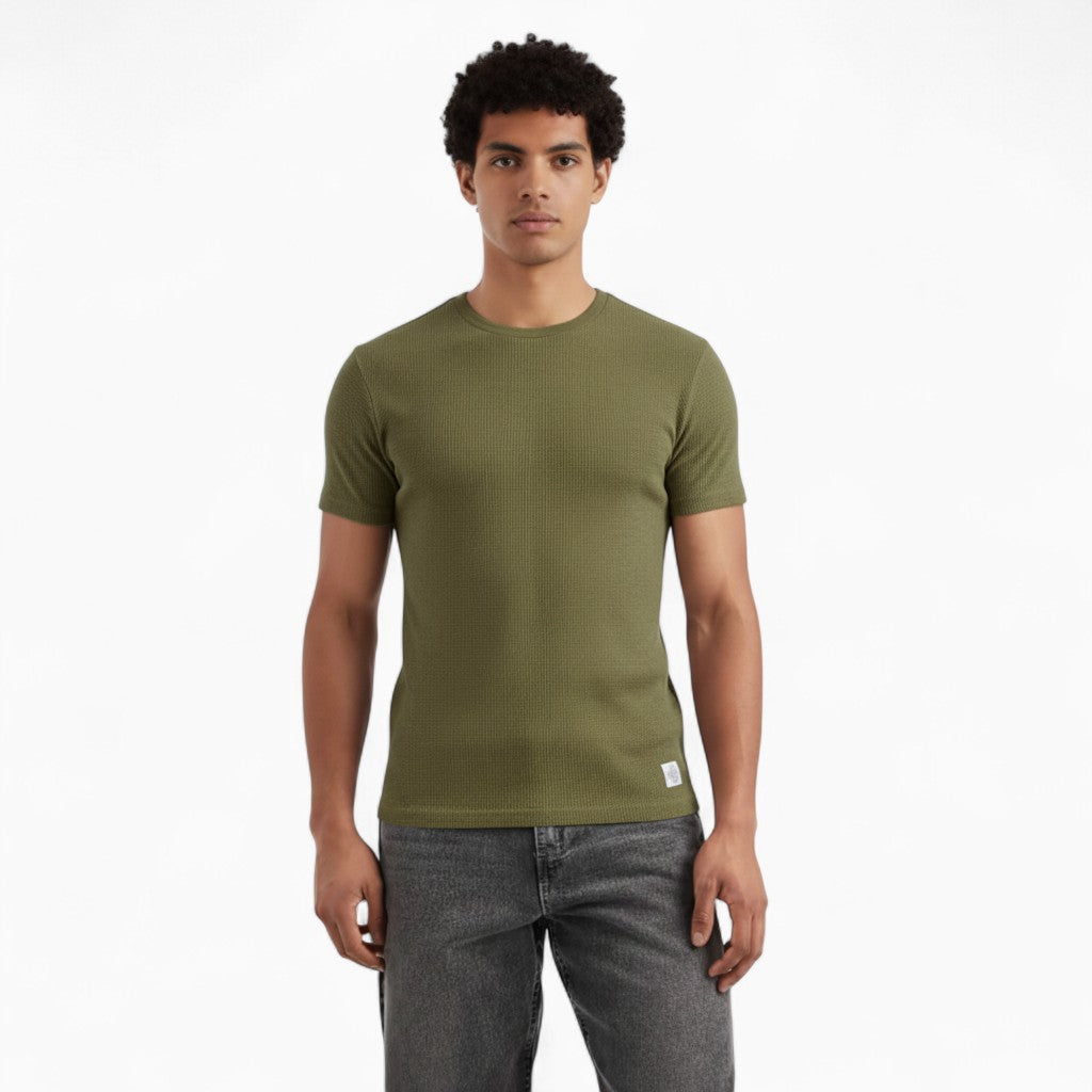 ARTHUR Waffle Knit T-shirt