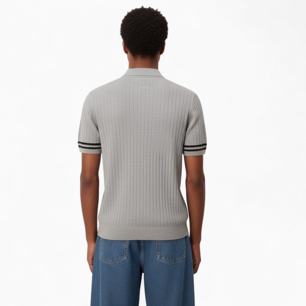 MILTON Breathable Zip-up Polo