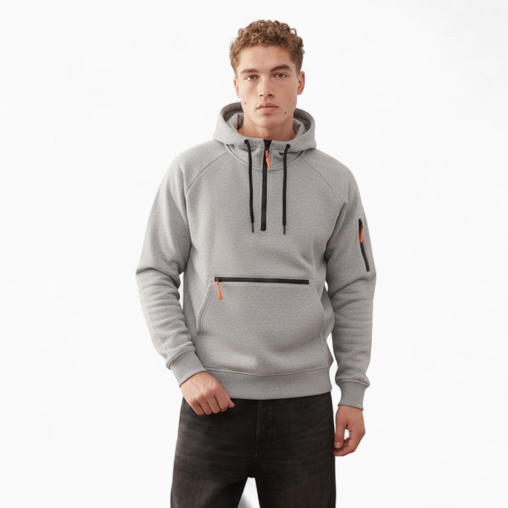 AXEL Quarter-Zip Hooded Pullover