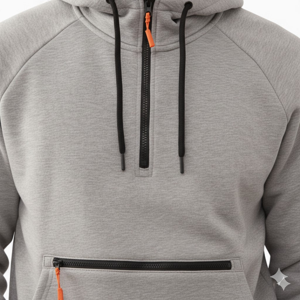 AXEL Quarter-Zip Hooded Pullover