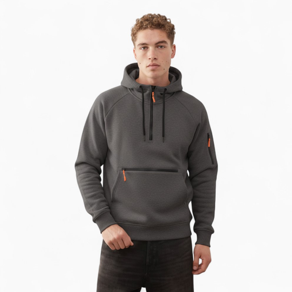 AXEL Quarter-Zip Hooded Pullover