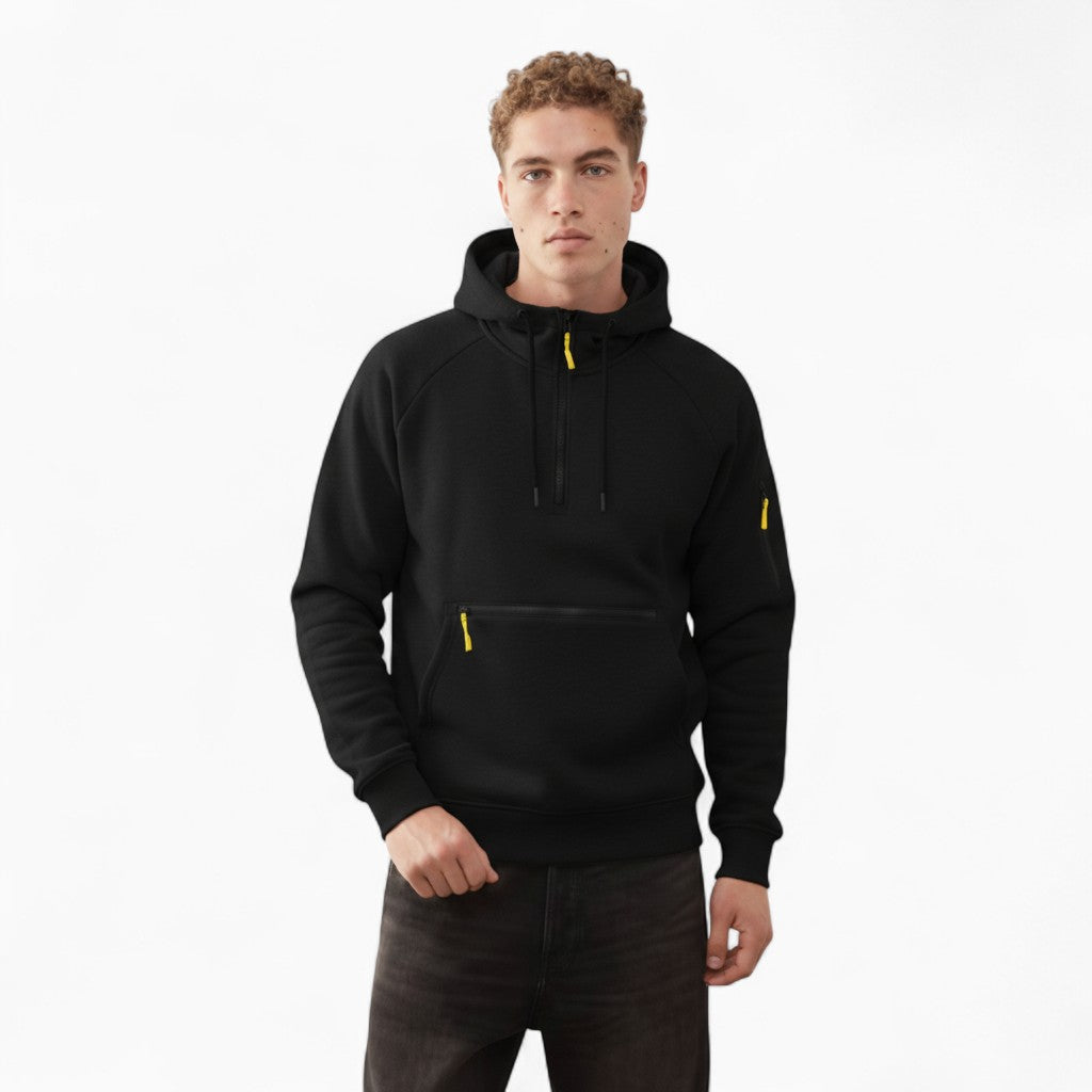 AXEL Quarter-Zip Hooded Pullover