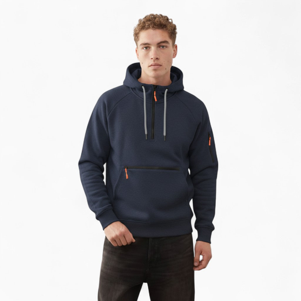 AXEL Quarter-Zip Hooded Pullover