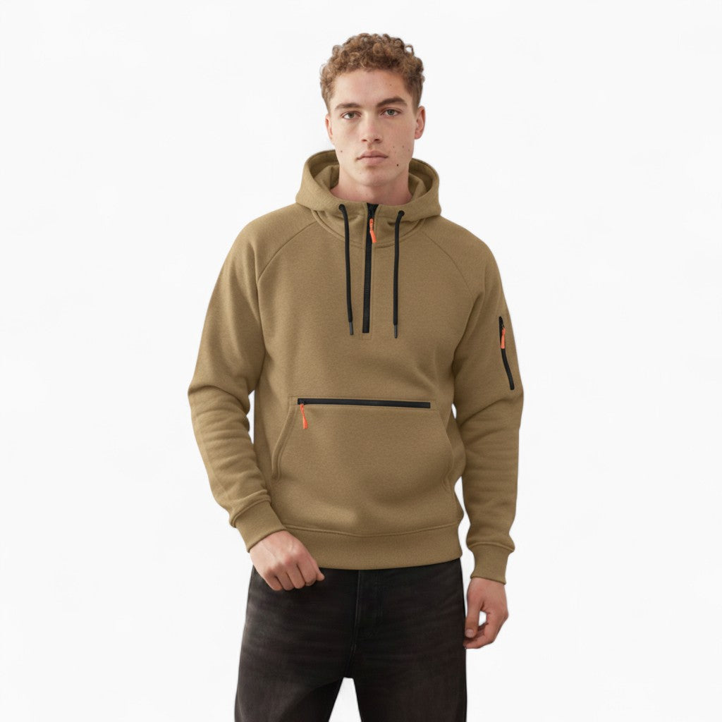 AXEL Quarter-Zip Hooded Pullover