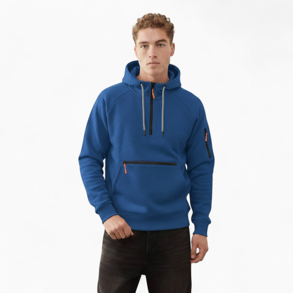 AXEL Quarter-Zip Hooded Pullover