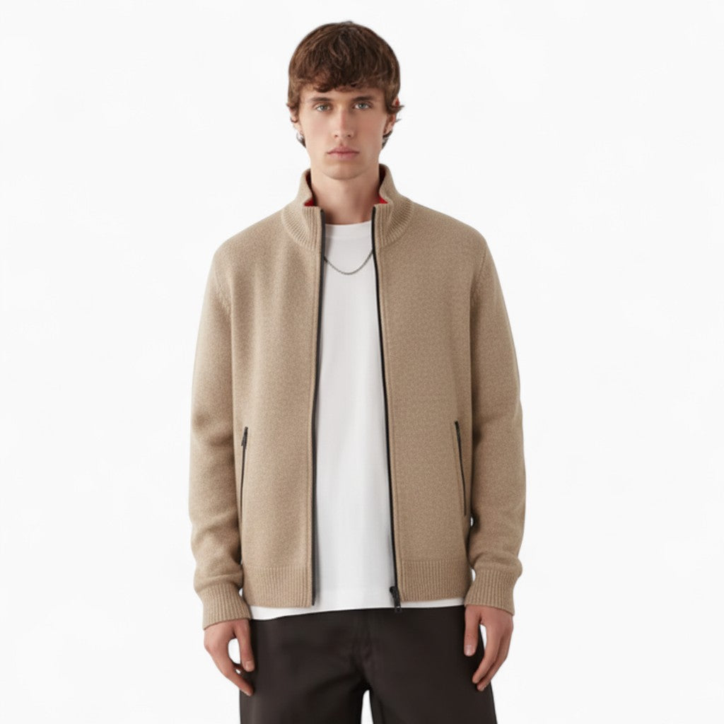 PERRY Fleece Full-Zip Cardigan