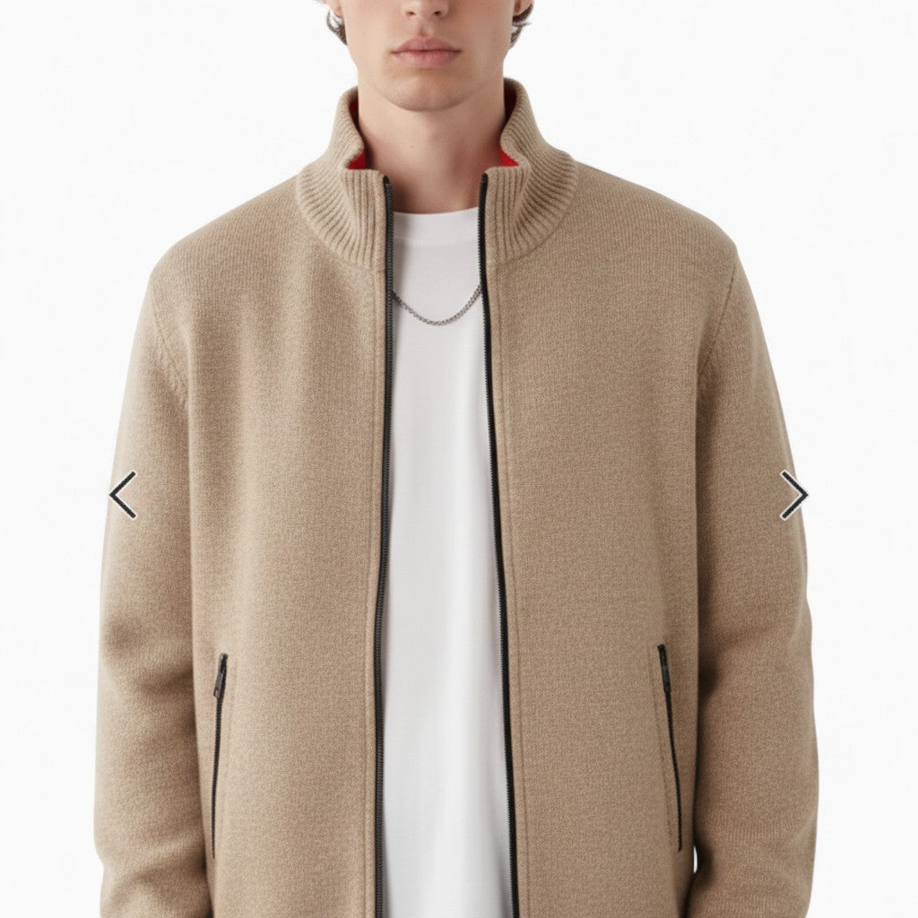 PERRY Fleece Full-Zip Cardigan