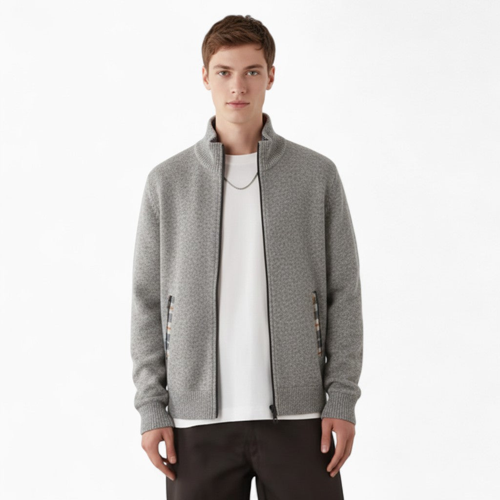 PERRY Fleece Full-Zip Cardigan