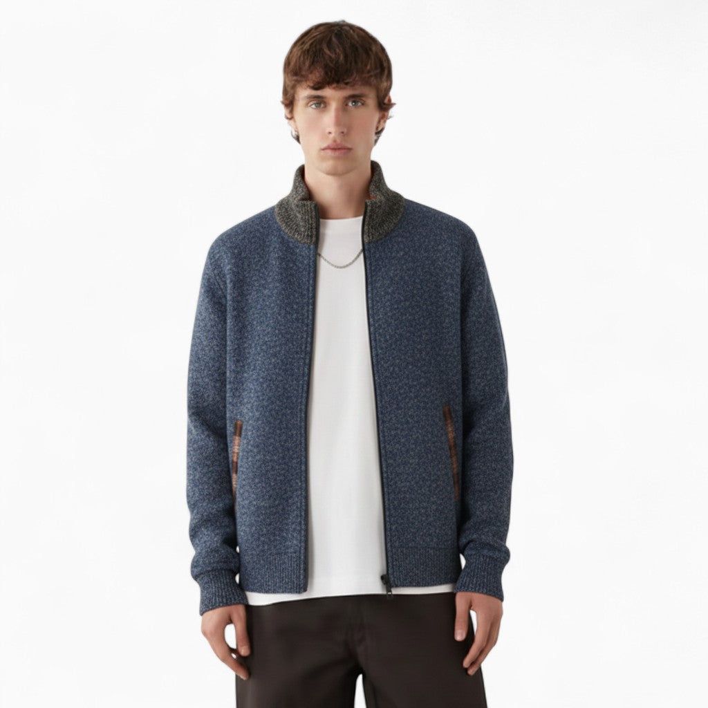 PERRY Fleece Full-Zip Cardigan