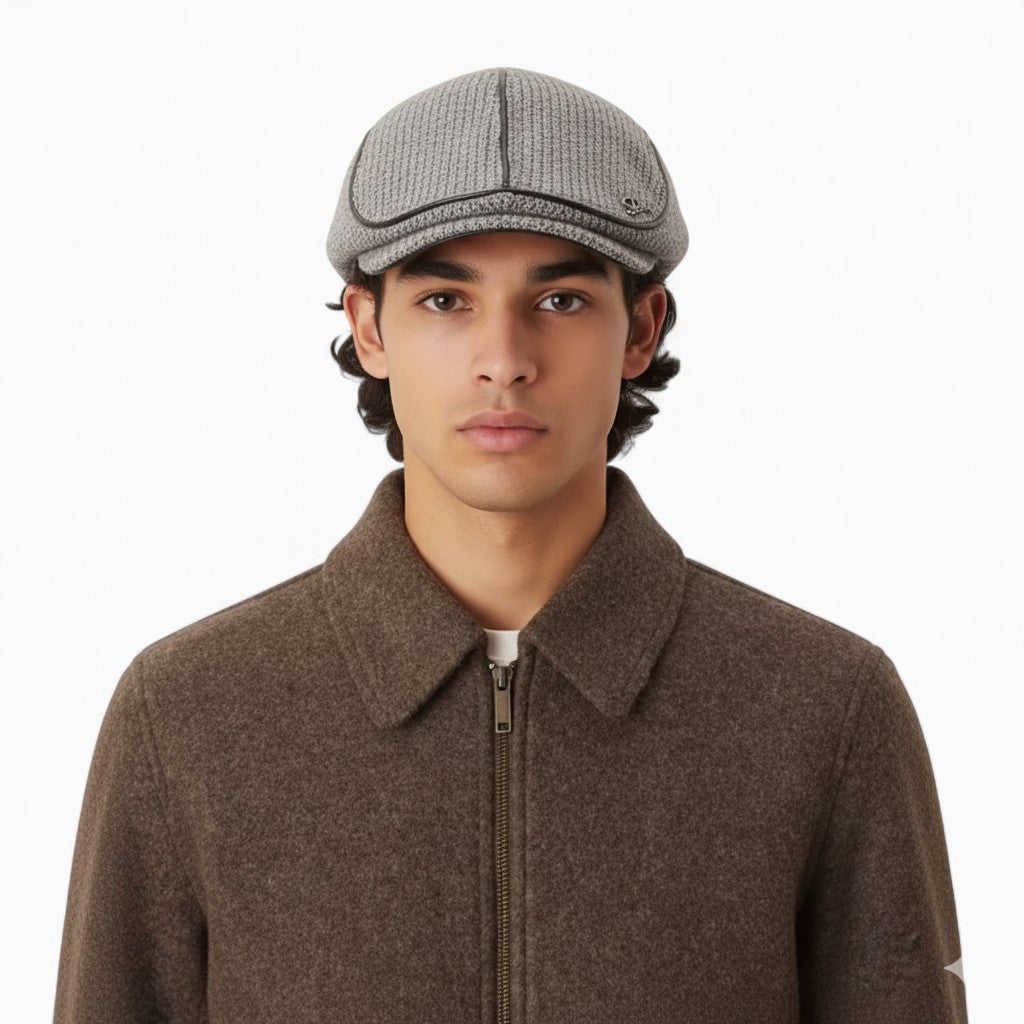 JAMESON Cotton Knit Beret Casual Multifunctional