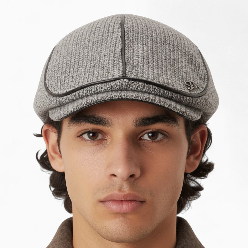 JAMESON Cotton Knit Beret Casual Multifunctional