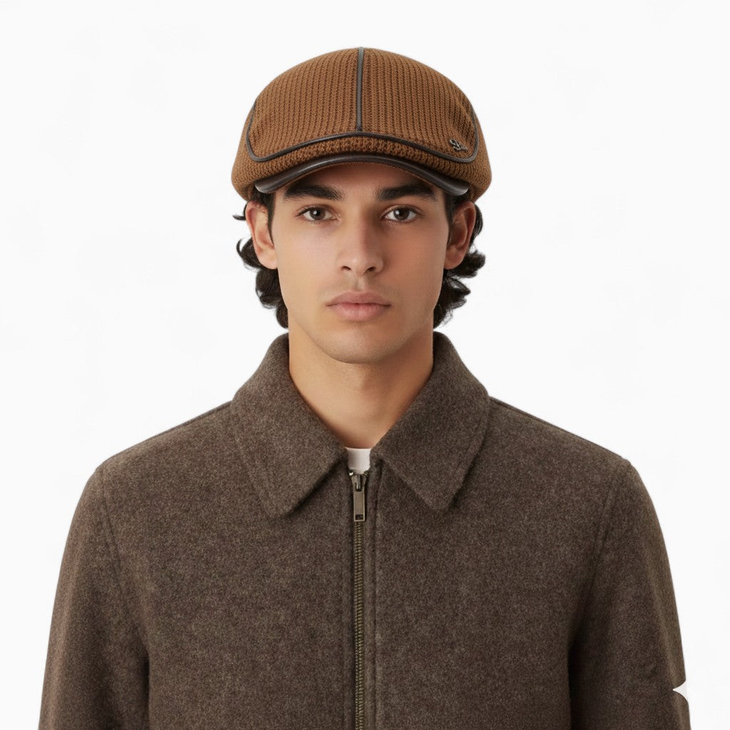 JAMESON Cotton Knit Beret Casual Multifunctional