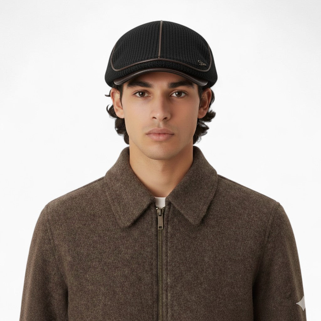 JAMESON Cotton Knit Beret Casual Multifunctional