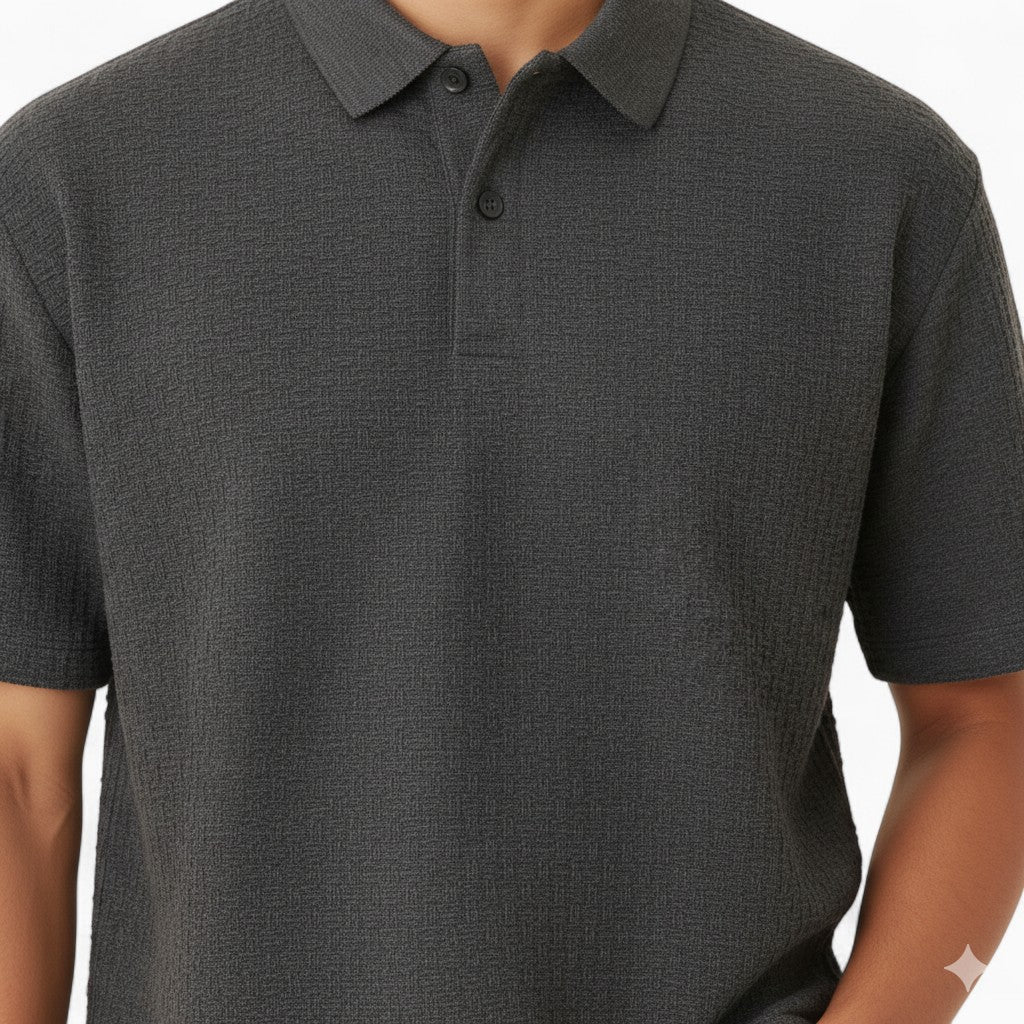 GORDON Casual Plaid Polo Shirt