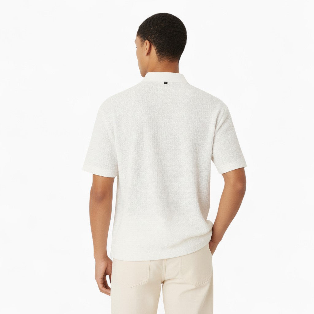 GORDON Casual Plaid Polo Shirt