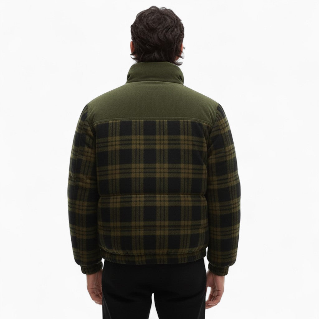 LOGAN Plaid Flannel Jacket with Fleece Lining