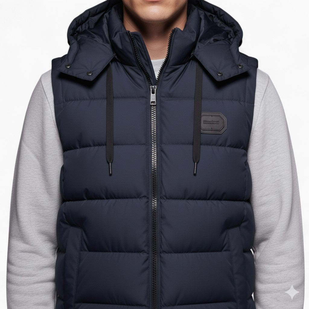 DEVON Hooded Cotton Vest