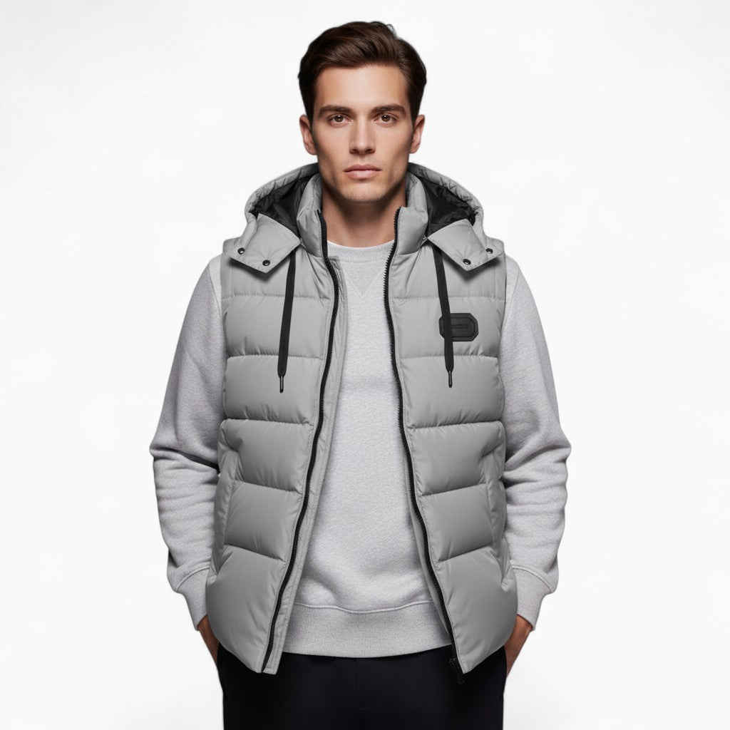 DEVON Hooded Cotton Vest