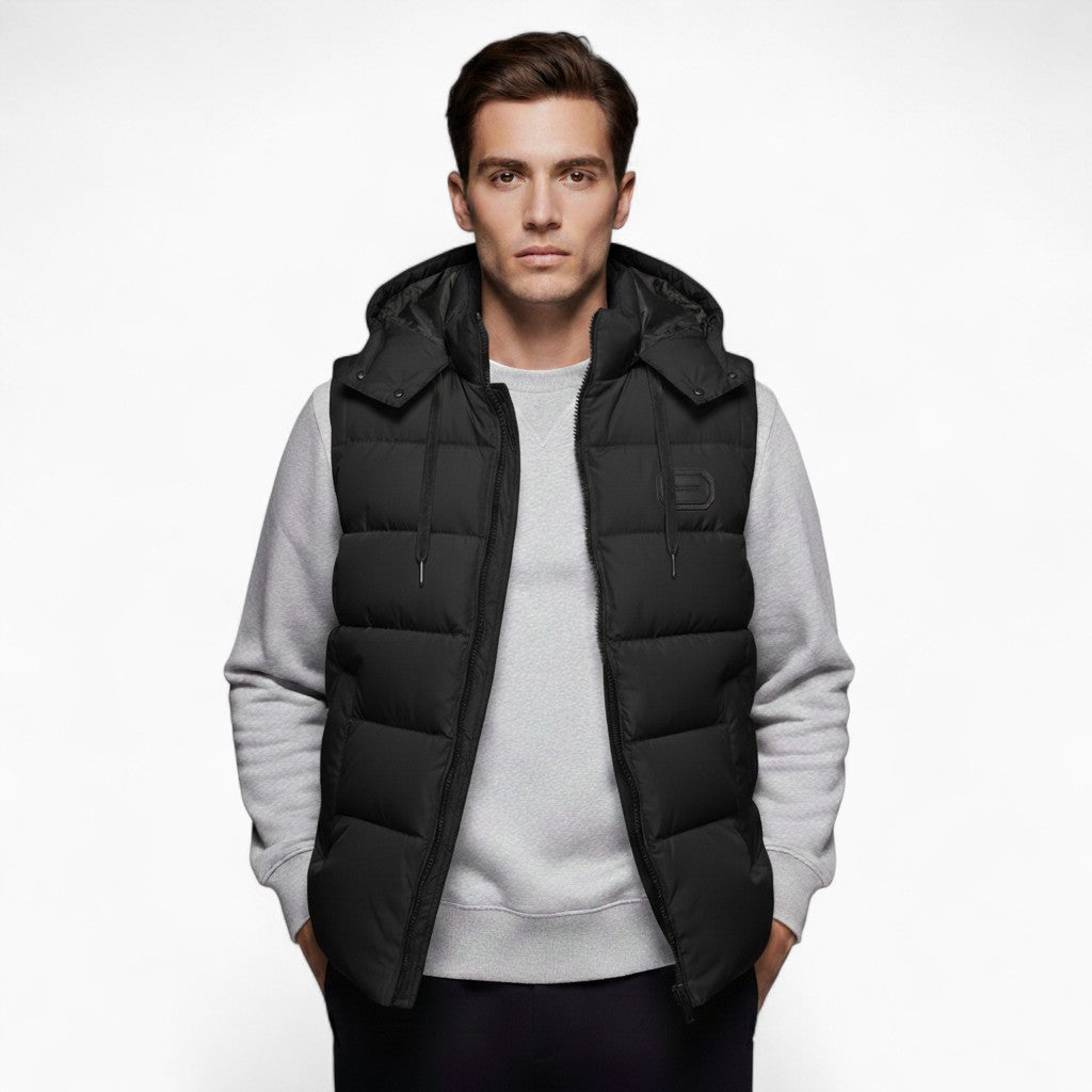 DEVON Hooded Cotton Vest