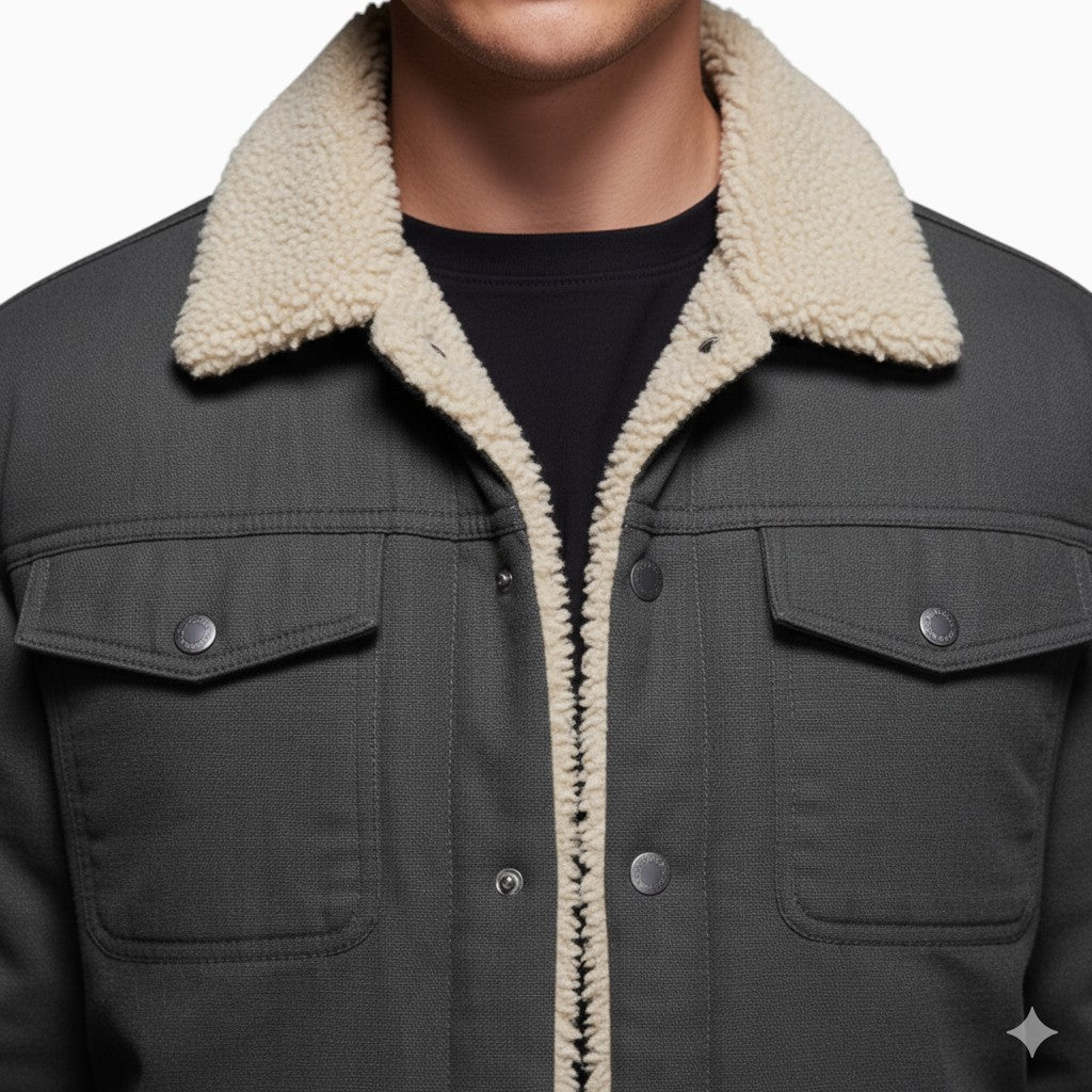 JACK Trucker Fleece Button-Up