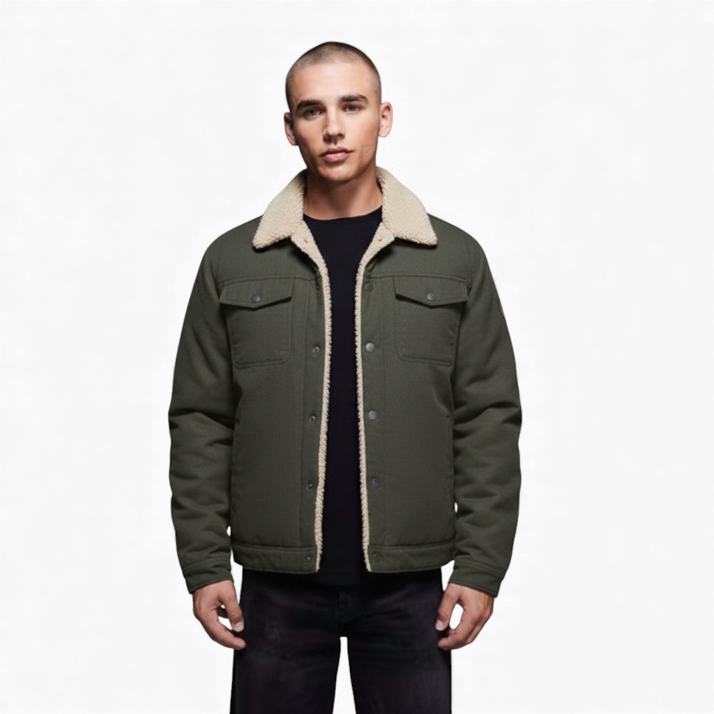 JACK Trucker Fleece Button-Up