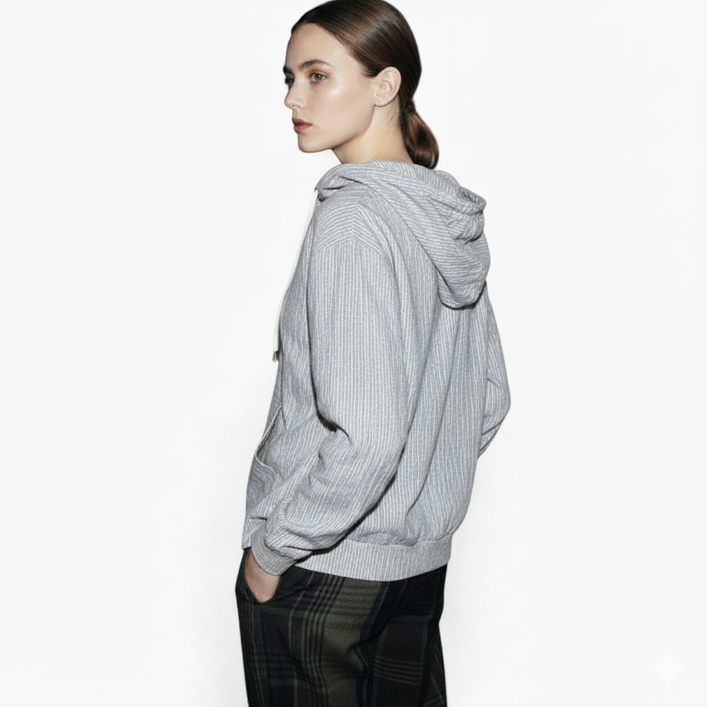 LUCY Casual Pullover Shirt with Button Closure