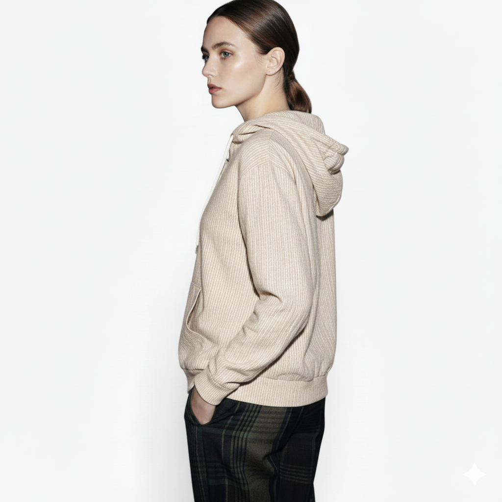 LUCY Casual Pullover Shirt with Button Closure