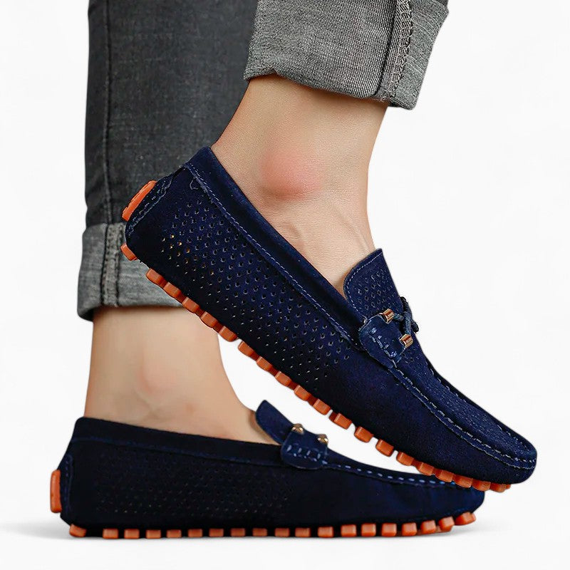 GIANNI  Leather Breathable Moccasins