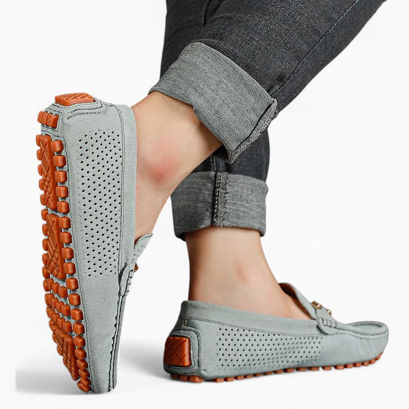 GIANNI  Leather Breathable Moccasins