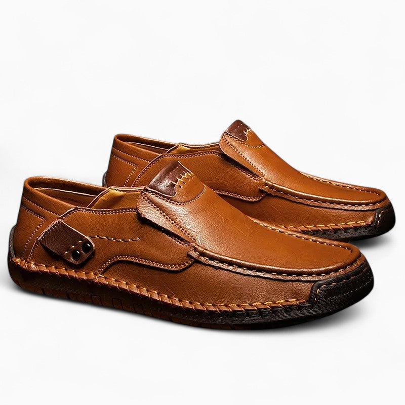 LUCAS Breathable Leather Loafers
